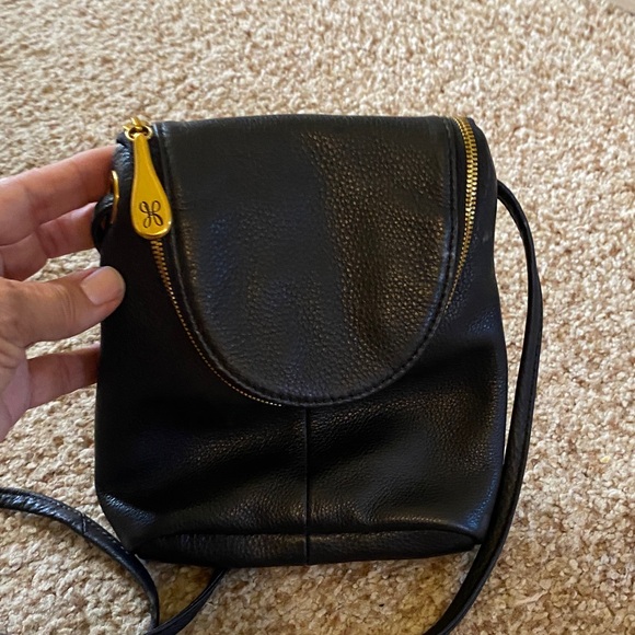 HOBO Handbags - Hobo Black Leather Crossbody Bag